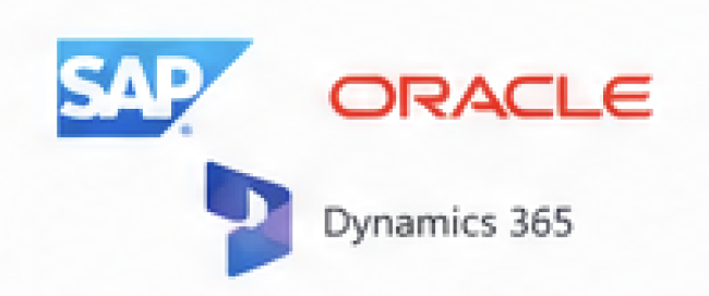 SAP, Oracle, Dynamics 365